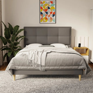 Solvane Faux Leather Bed Frame (Pet Friendly) by Esteller