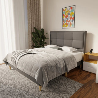 Solvane Faux Leather Bed Frame (Pet Friendly) by Esteller
