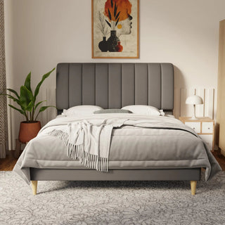 Kuro Faux Leather Bed Frame (Pet Friendly) by Esteller