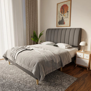 Kuro Faux Leather Bed Frame (Pet Friendly) by Esteller