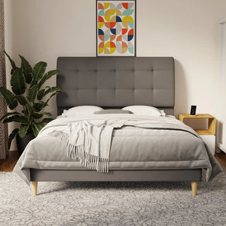 Haldor Faux Leather Bed Frame (Pet Friendly) by Esteller