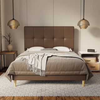 Marlowe Genuine Leather Bed Frame By Esteller