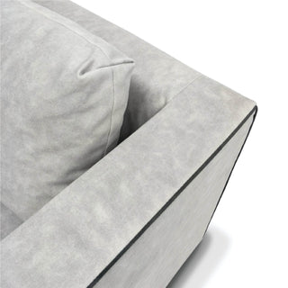 Lexus Light Grey Fabric Armchair by Zest Livings Singapore
