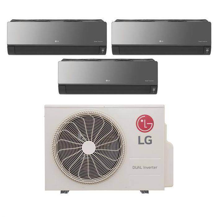 LG Artcool System 3 Aircon Wifi & Ionizer Z3UQ26GFA0-2XAMNC09GDJR0-1XAMNC18GDKR0 <br> 2 x 9000, 1 x 18000 BTU Singapore