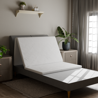 Bamboo 3-Fold Foldable Foam Mattress (Single)