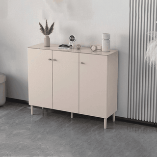 Linne 3 Door Shoe Cabinet in White (120cm) Singapore