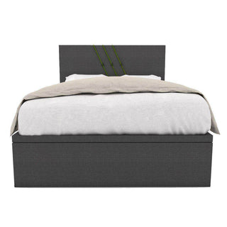 Lorina Grey Fabric Storage Bed (Water Repellent) + Somnuzâ„¢ Comfy 10" Pocketed Spring Mattress Singapore