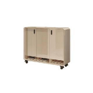 Lottie 3 Door Shoe Cabinet with Number Lock (120cm) Singapore