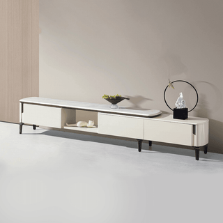 Lucille II Extendable TV Console with Cultured Marble Top Singapore