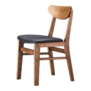 Luna Ash Wood Cushioned Dining Chair Singapore