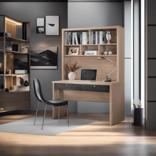 Malvin Study Table with Hutch (120cm) Singapore