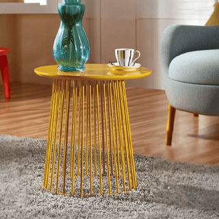 Marcellus Side Table in Yellow Singapore
