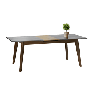 Margot Extendable Wooden Dining Table with Moulded Top Singapore