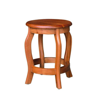 Megafurniture | Maxime Round Dining Stool | Wooden Dining Chair