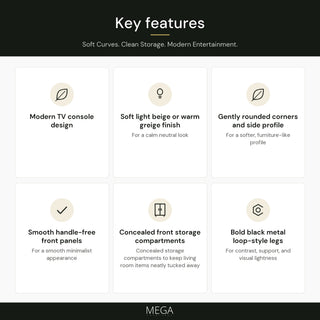 Caleon TV Console - Key features