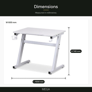 Gavora Study Table - Dimensions