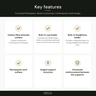 Gavora Study Table - Key features