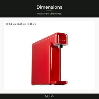 JIKSOO Mini Water Purifier - Dimensions