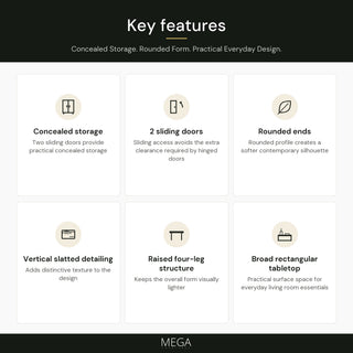 Meravo Coffee Table - Key features