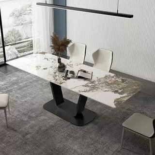 Meissa Sintered Stone Extendable Dining Table Singapore