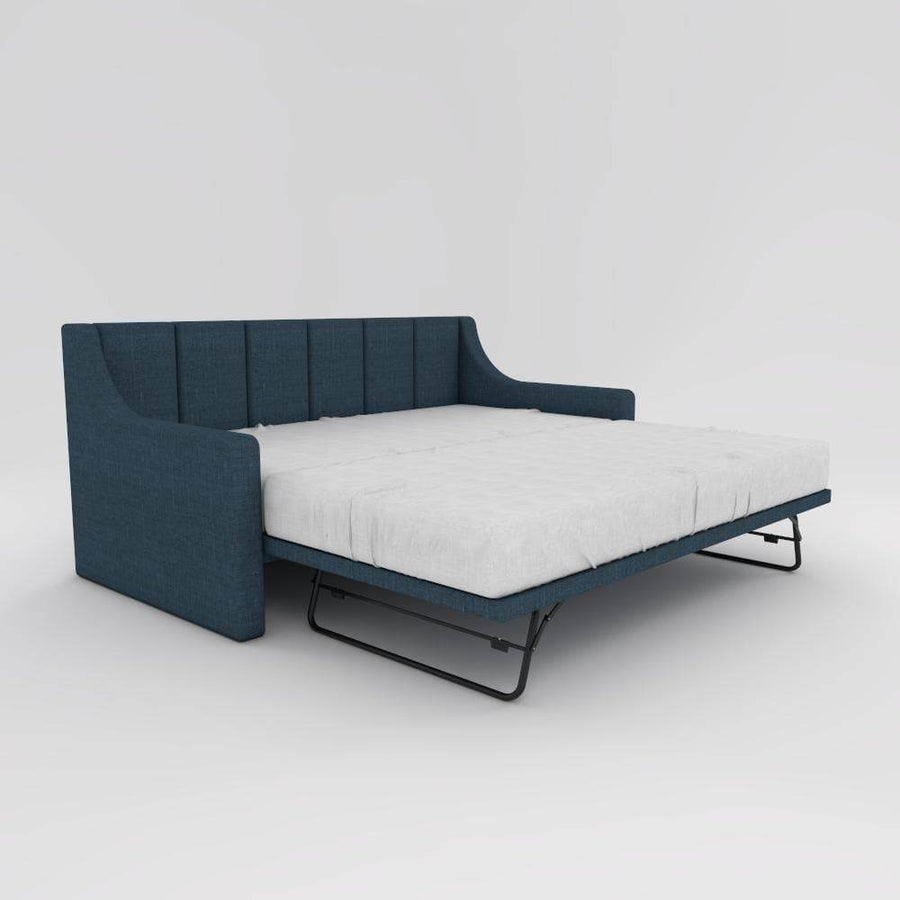 Meredith 3 in 1 Fabric Daybed Pull Out Bed Frame (Water Repellent) Singapore