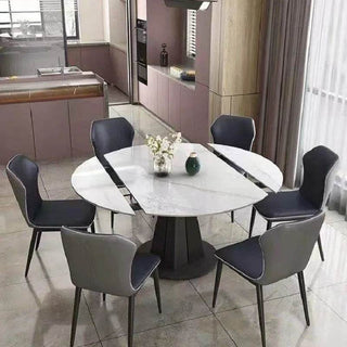 Merope Sintered Stone Extendable Dining Table Singapore