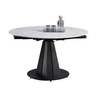 Merope Sintered Stone Extendable Dining Table Singapore