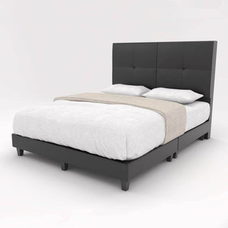 Miller Faux Leather Bed Frame Singapore