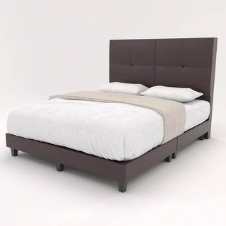 Miller Faux Leather Bed Frame Singapore