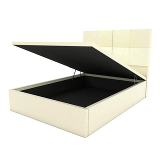 Miller Faux Leather Storage Bed Singapore