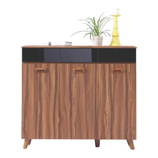 Megafurniture | Mira 3 Door Shoe Cabinet | Shoe Cabinet
