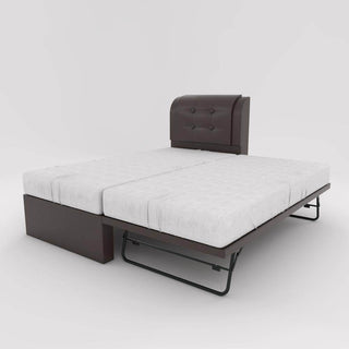 Montana Faux Leather 3 in 1 Pull Out Bed Frame Singapore