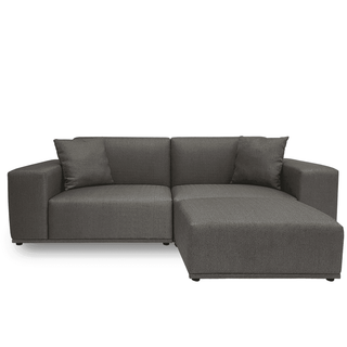 Moota 3 Seater Modular Fabric Sofa With Ottoman by Zest Livings (Eco Clean | Water Repellent) Singapore