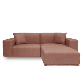Moota 3 Seater Modular Fabric Sofa With Ottoman by Zest Livings (Eco Clean | Water Repellent) Singapore