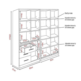 Moselle II Bookshelf Singapore