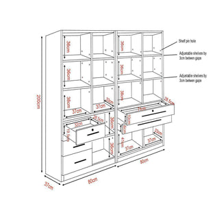 Moselle III Bookshelf Singapore