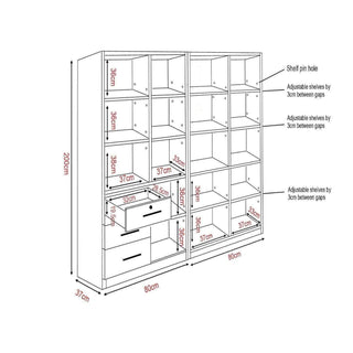 Moselle V Bookshelf Singapore