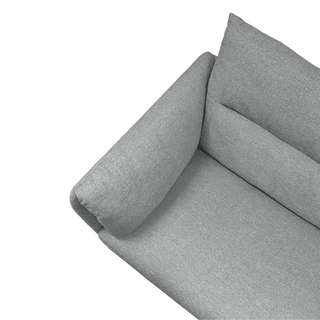 Nathan 3 Seater Modular Fabric Sofa With Ottoman by Zest Livings (Eco Clean | Water Repellent) Singapore