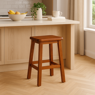 Nicolas Wooden Dining Stool
