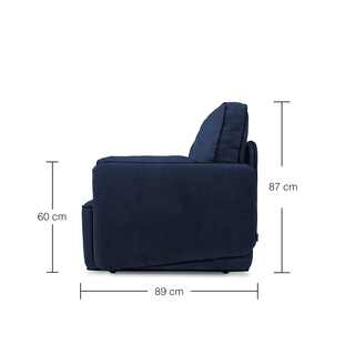 Owen 2.5 Seater Fabric Sofa by Zest Livings Singapore