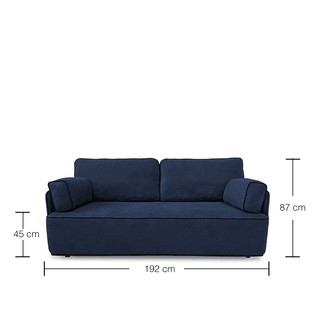 Owen 2.5 Seater Fabric Sofa by Zest Livings Singapore