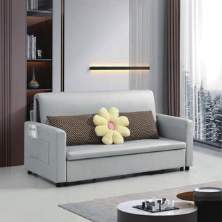 Gurhk Leathaire Sofa Bed (176cm)