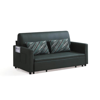 Gurhk Leathaire Sofa Bed (206cm)