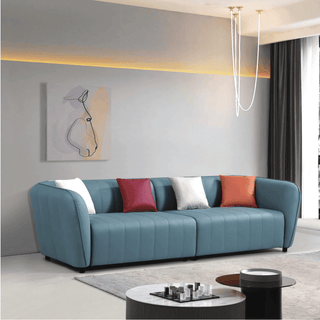 Gondoles Green Leathaire Sofa (4 Seater)