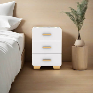 Palin Bedside Table with LED Light Singapore