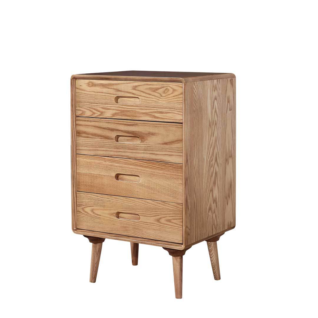 Palmer Ash Wood Chest of Drawer (3 Tier, 4 Tier, 5 Tier) Singapore