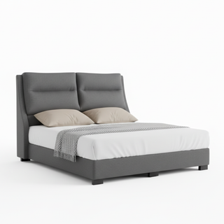 Pansy Grey Fabric Bed Frame (Water Repellent)
