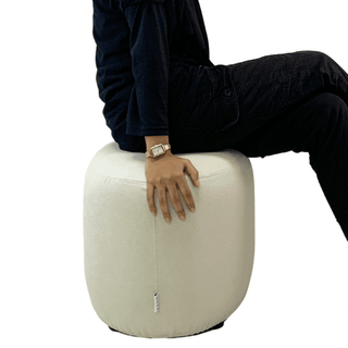 Pebble Fabric Ottoman by Zest Livings Singapore