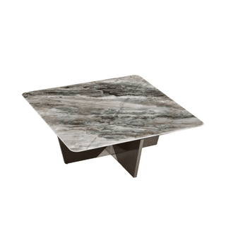 Prescott Cultured Marble Coffee Table (Square) Singapore