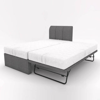 Princeton 3 In 1 Fabric Pull Out Bed Frame (Water Repellent) Singapore